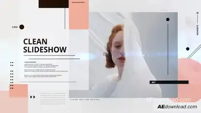 Clean Slideshow Video Displays template preview