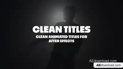 Clean Titles Titles template preview
