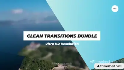 Clean Transitions Bundle Elements template preview