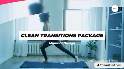 Clean Transitions Package Elements template preview