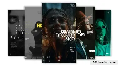 Clean Unique Stories Product Promo template preview