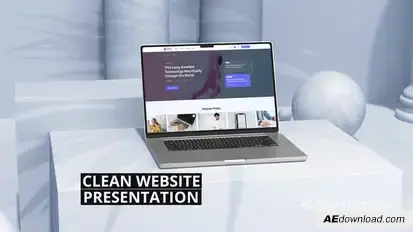 Clean Website Promo Product Promo template preview