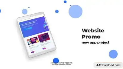 Videohive Clean Website Promo Openers template preview