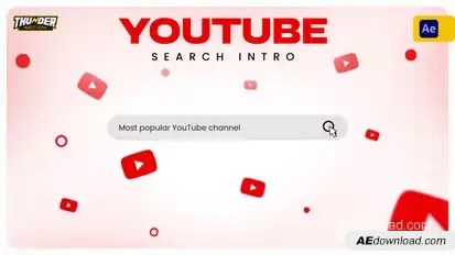 Clean Youtube Search Intro Openers template preview