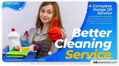 Cleaning Service Promo Product Promo template preview