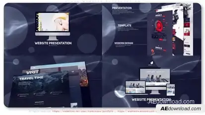 Clear Website Presentation Product Promo template preview