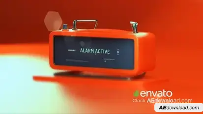 Clock Alarm Logo Openers template preview