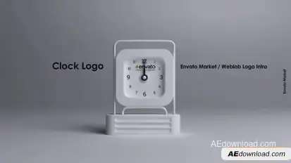 Clock Logo Logo Stings template preview