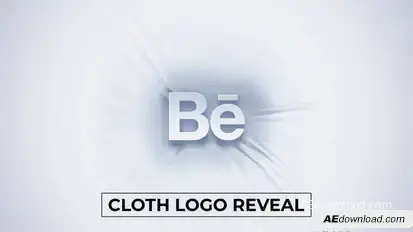 Cloth Logo Reveal Logo Stings template preview