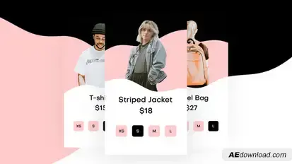 Clothes Shop Product Promo template preview