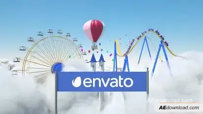 Clouds Theme Park Openers template preview