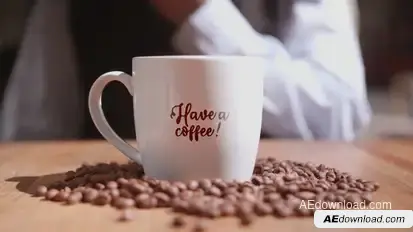 Coffee Logo Opener Product Promo template preview