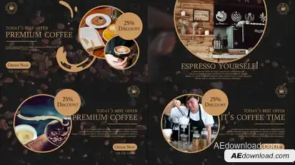 Coffee Shop Promo Product Promo template preview