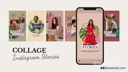 Collage Fashion Instagram Stories Product Promo template preview