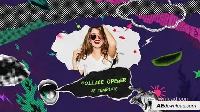 Collage Opener Openers template preview