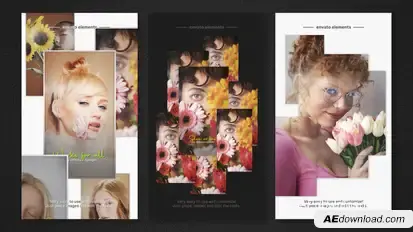 Collage Reel Slideshow Product Promo template preview