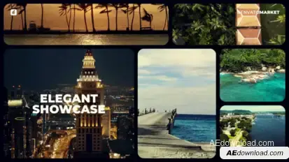 Collage Slideshow | Multiscreen Opener Openers template preview