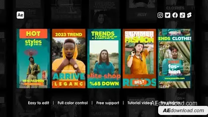 Collection Instagram Reels Product Promo template preview