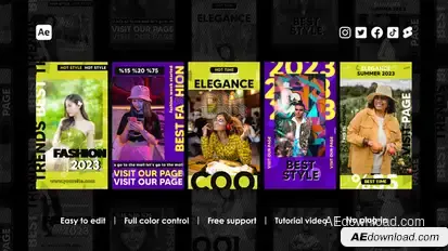 Collection Instagram Reels Product Promo template preview