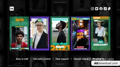 Collection Instagram Reels Product Promo template preview
