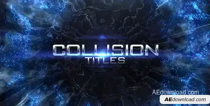 Collision Titles Openers template preview