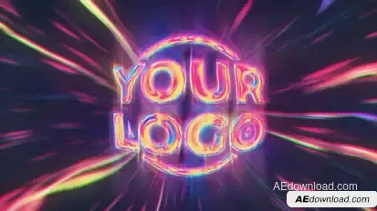 Color Chrome Title & Logo Logo Stings template preview
