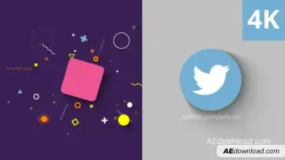 Color Logo Reveals Logo Stings template preview