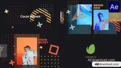 Videohive Color Opener for After Effects Openers template preview
