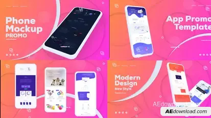 Colorful App Promo Product Promo template preview