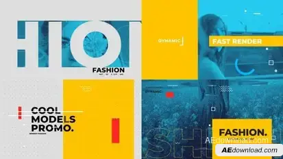 Colorful Fashion Style Opener Openers template preview