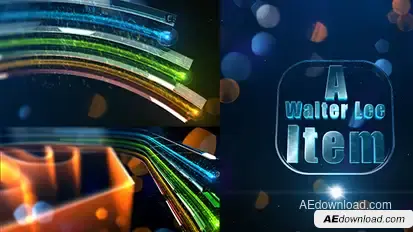 Colorful Glass Opener Openers template preview