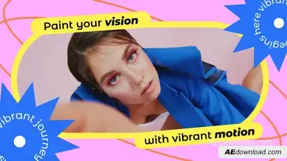 Colorful Intro Openers template preview