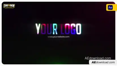 Colorful Logo Reveal Logo Stings template preview