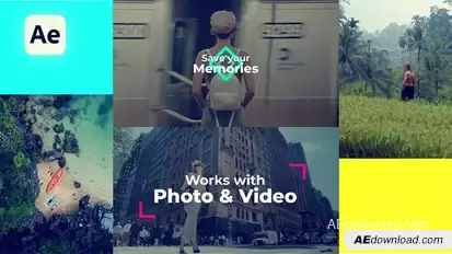 Colorful Multiscreen Slideshow Openers template preview