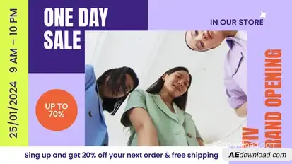 Colorful Promo Openers template preview
