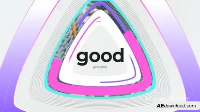 Colorful Shapes Logo Reveal Logo Stings template preview