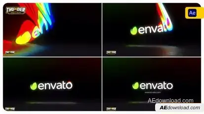 Colorful Smooth Logo Reveal Logo Stings template preview