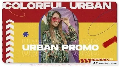 Colorful Urban Promo Openers template preview