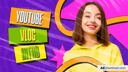 Colorful Youtube | Podcast Intro Openers template preview