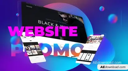 Colorfull Modern Web Promo Product Promo template preview