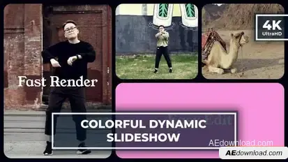 Colorfull Multiscreen Opener | Gallery Slideshow Openers template preview