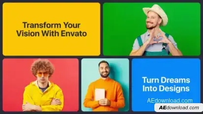 Colorwave Multiscreen Slideshow Openers template preview