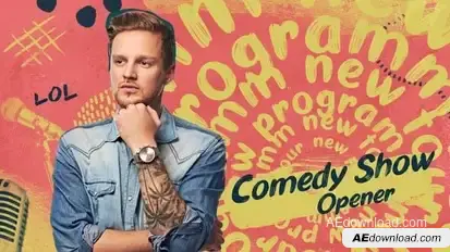 Comedy Show Opener Openers template preview