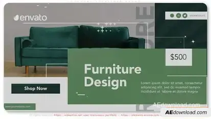 Comfort Furniture Promo Openers template preview