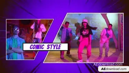Videohive Comic Titles Pack Titles template preview