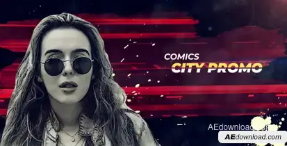 Comics Opener Openers template preview