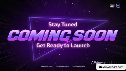 Coming Soon Titles Titles template preview
