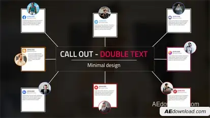 Comment Call - Out Elements template preview