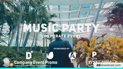 Company Event Promo Openers template preview