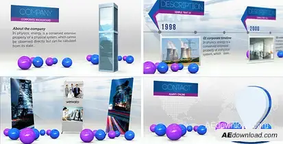 Company Presentations Openers template preview